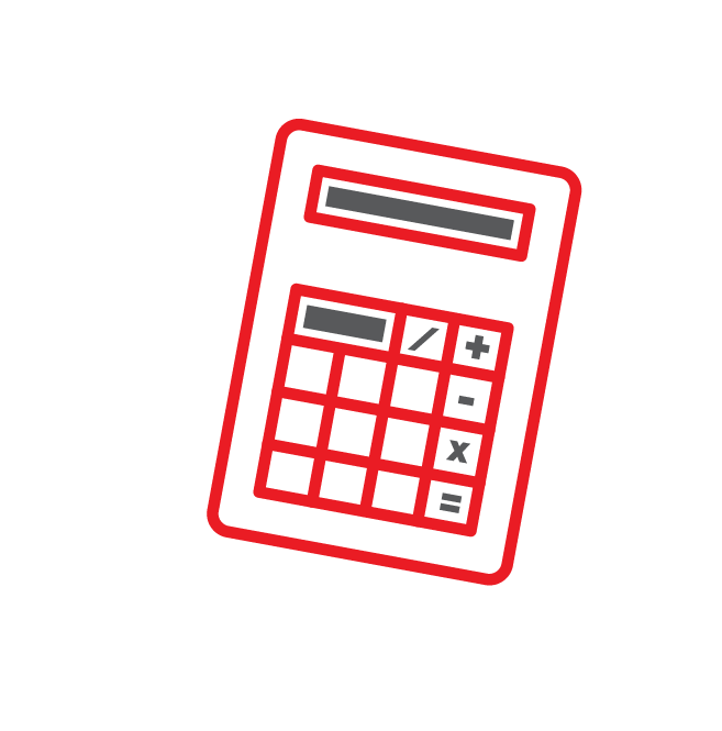 Icono calculadora financiera