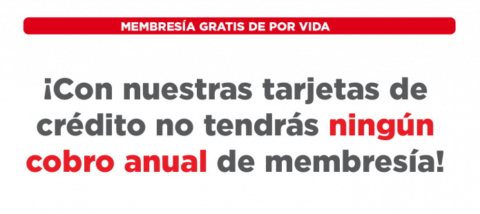 membresía gratis de por vida - Todo incluido VISA