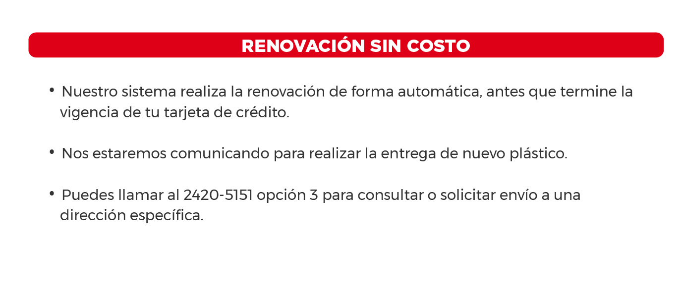 renovacion sin costo Todo incluido VISA