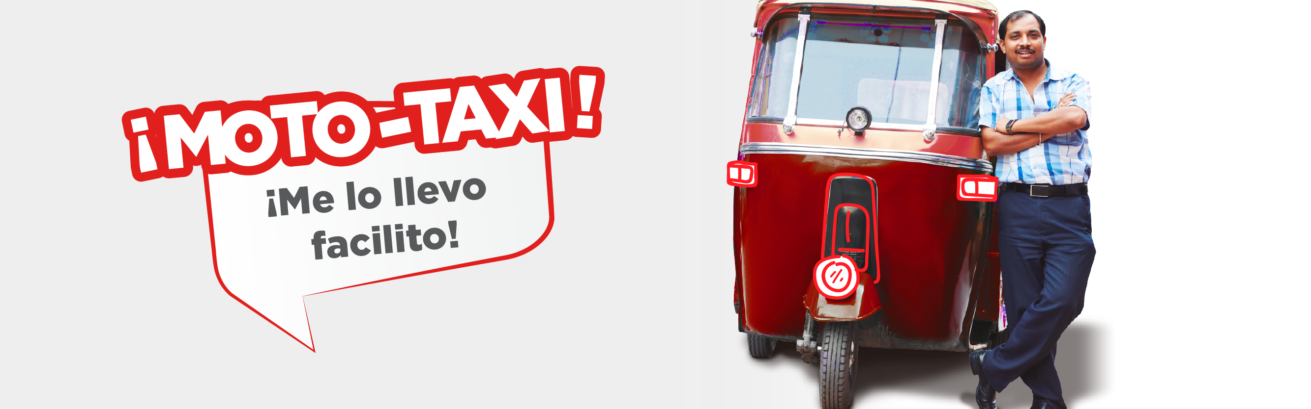 Banner Moto taxi