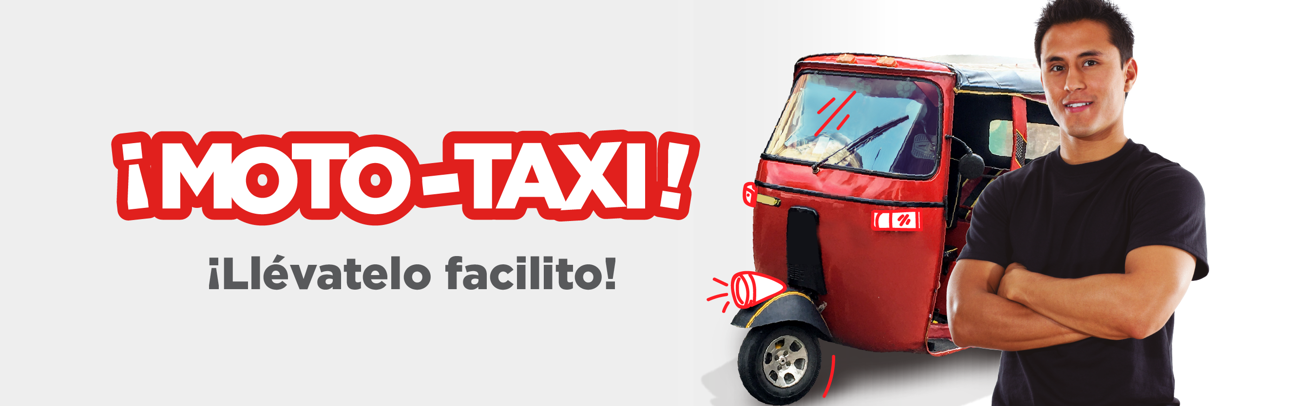 Banner Moto taxi