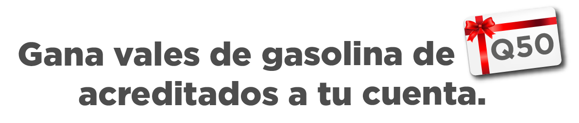 Gana vales de gasolina