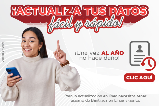 Actualización de datos