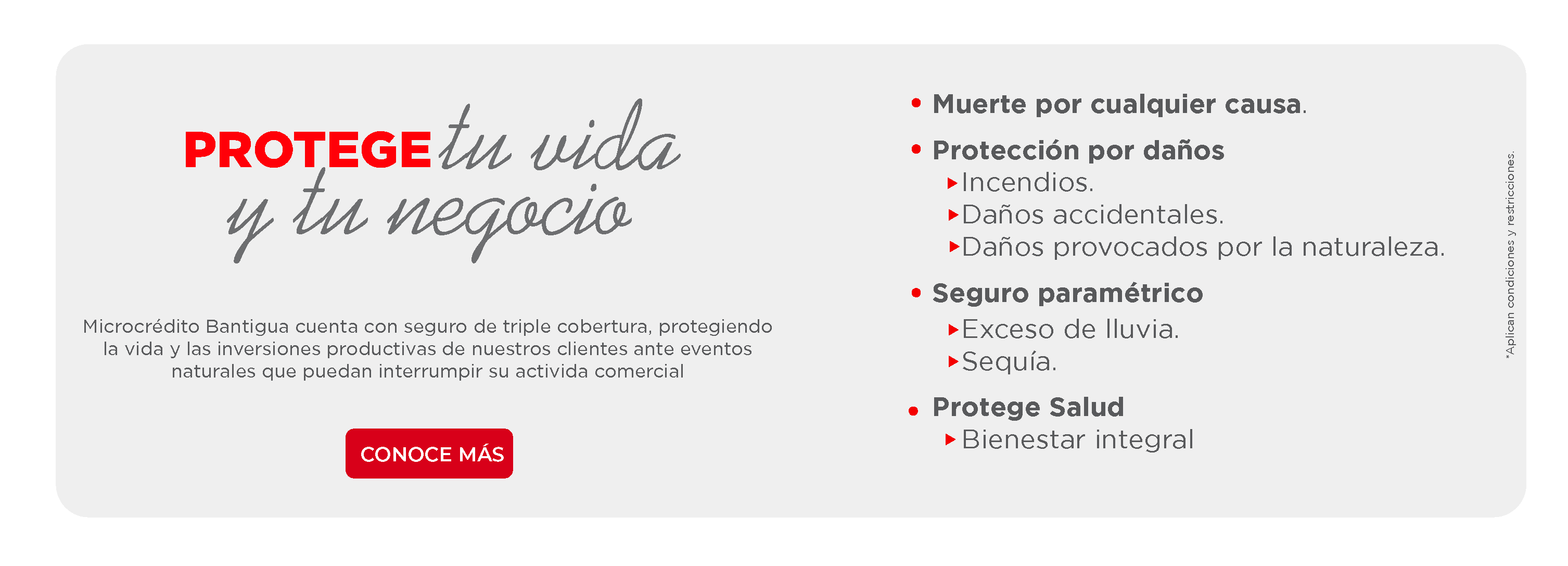 BANNER PROTEGE TU VIDA Y NEGOCIO