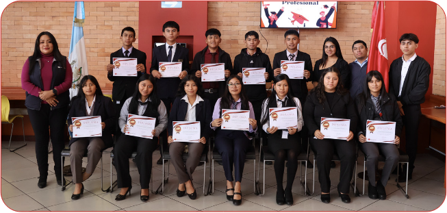 foto cierre de practicantes