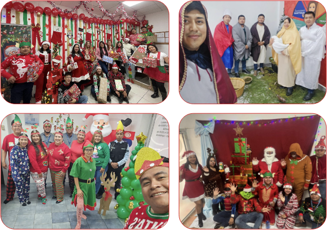 fotos concurso navideño agencias