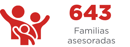 icono 643 familias asesoradas