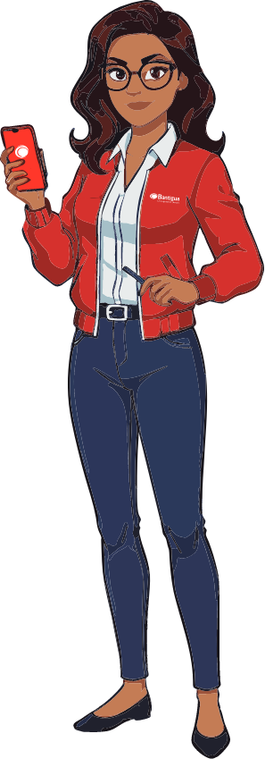 imagen mujer chatbot