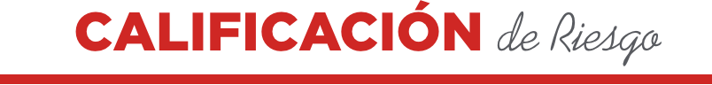 titulo Calificacion de riesgo